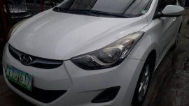White Hyundai Elantra 2012 for sale in Paranaque