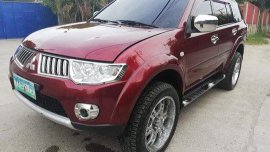 Selling Red Mitsubishi Montero Sport 2011 Automatic Diesel  