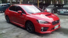 Red Subaru Wrx 2014 Sedan for sale in Pasig