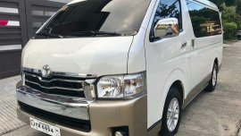 White Toyota Hiace 2016 for sale in Parañaque 