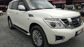 White Nissan Patrol 2016 at 12000 km for sale 
