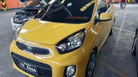 Selling Yellow Kia Picanto 2016 Manual Gasoline 