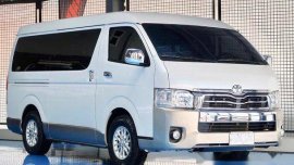 Selling White Toyota Hiace 2016 in Quezon City