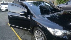 Selling Black Honda Civic 2011 at 90000 km 
