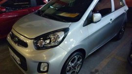 Silver Kia Picanto 2017 Manual Gasoline for sale 