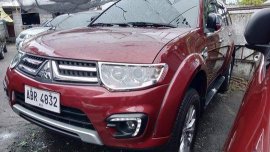 Sell Red 2015 Mitsubishi Montero sport in Quezon City
