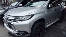 Selling Silver Mitsubishi Montero sport 2016 Automatic Diesel