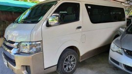 White Toyota Hiace 2014 Manual Diesel for sale 