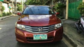 Red 2009 Honda City at 71000 km for sale 