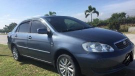 Blue Toyota Corolla 2004 Automatic Gasoline for sale 
