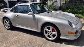 Silver Porsche 993 1997 at 10000 km for sale 