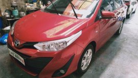 Red Toyota Vios 2019 for sale in Makati