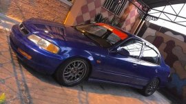 Selling Blue Honda Civic 1996 at 100000 km
