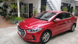 Red Hyundai Elantra 2018 Automatic Gasoline for sale