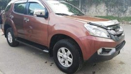 Brown Isuzu Mu-X 2015 for sale Talisay