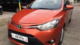 Orange Toyota Vios 2016 at 31000 km for sale