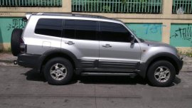Silver Mitsubishi Pajero 2002 for sale in Quezon City