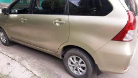 Beige Toyota Avanza 2013 Manual Gasoline for sale 