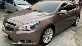 Beige Chevrolet Malibu 2015 Automatic Gasoline for sale