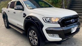 Selling White Ford Ranger 2018 Automatic Diesel at 10000 km