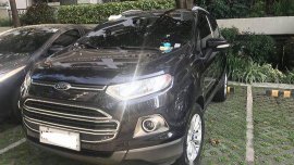 Black Ford Ecosport 2016 at 46000 km for sale