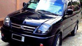 Black Mitsubishi Adventure 2010 Manual Diesel for sale 