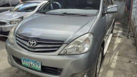 Grey Toyota Innova 2009 Manual Gasoline for sale 