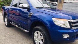 Sell Blue 2013 Ford Ranger in Quezon City