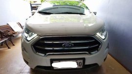 Selling White Ford Ecosport 2019 at 8000 km