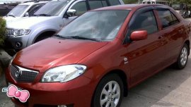 Red Toyota Vios 2007 Model 1.3E for sale in San Fernando