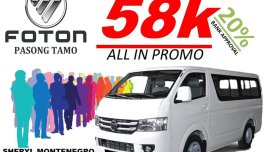 Brand New Foton View Transvan 13 and 15 seater