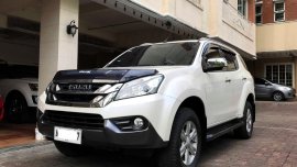 2016 Isuzu MU-X LSA Automatic Top of the Line Pearl White Low MIleage!