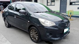 Selling Grey Mitsubishi Mirage g4 2014 Manual Gasoline at 85000 km