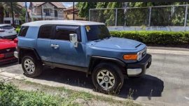 Blue Toyota Fj Cruiser 2017 at 14000 km for sale