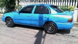 Blue Toyota Corolla 1992 Manual Gasoline for sale 