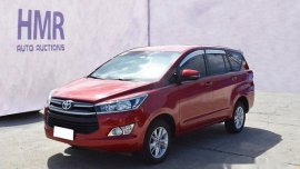 Red Toyota Innova 2018 Manual Diesel for sale