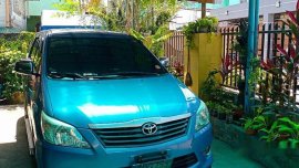 Blue Toyota Innova 2012 for sale in Malolos