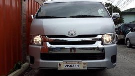 Silver Toyota Hiace 2017 for sale in Manila