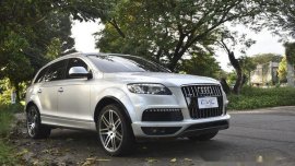 Silver Audi Q7 2010 Automatic Diesel for sale