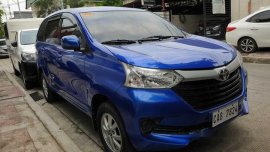 Blue Toyota Avanza 2018 Manual Gasoline for sale