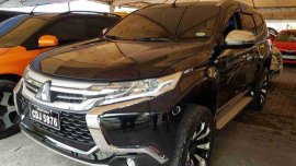 Black Mitsubishi Montero Sport 2016 at 34000 km for sale