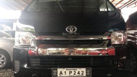 Selling Black Toyota Hiace 2018 in Quezon City 