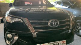 Selling Black Toyota Fortuner 2017 in Quezon City 