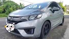 Silver Honda Jazz 2017 for sale in Quezon City