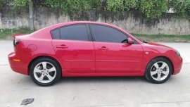 Red Mazda 3 2007 for sale in Cebu 