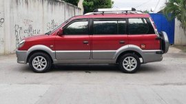 Sell Red 2014 Mitsubishi Adventure Manual Diesel 
