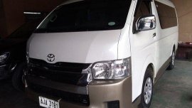 Sell White 2015 Toyota Hiace at 45386 km 
