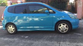Selling Blue Honda Fit 2010 at 65000 km 
