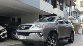 Silver Toyota Fortuner 2018 for sale in Quezon City 