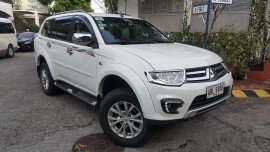 White Mitsubishi Montero Sport 2015 at 110000 km for sale 